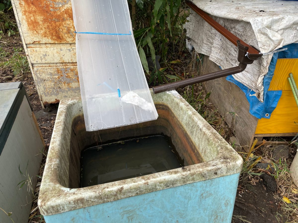 受水装置の動作確認