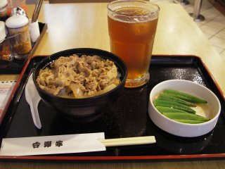 牛丼ランチセット