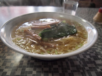 中華エーワンのラーメン